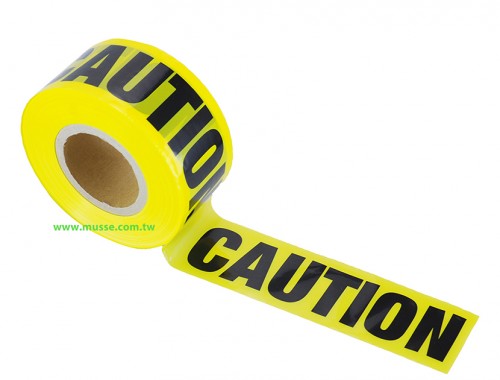 PE Yellow Construction Tape For  Warning Use