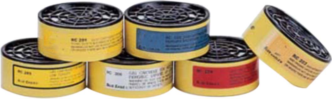 Dust cheimcal cartridges