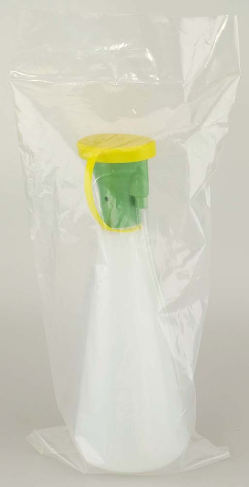 Emergency eyewash bottle package
