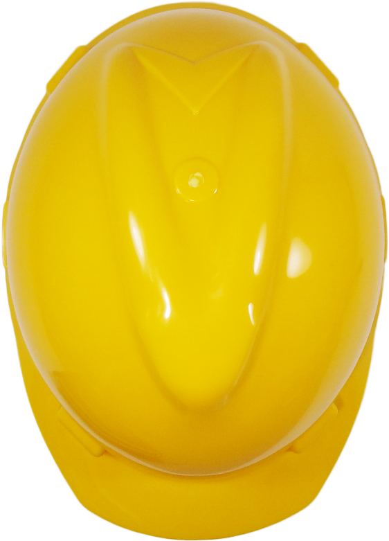 Yellow PP Hard hats
