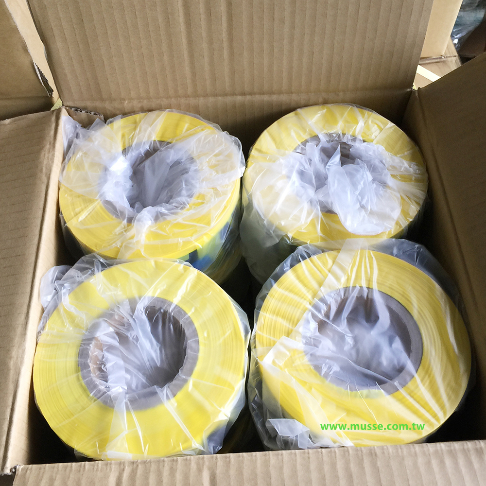 barricading printed tape