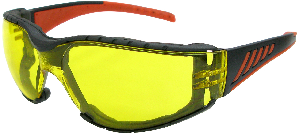 Protective eyewear yellow lens