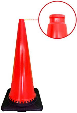 easy to hold large tall traffic cone