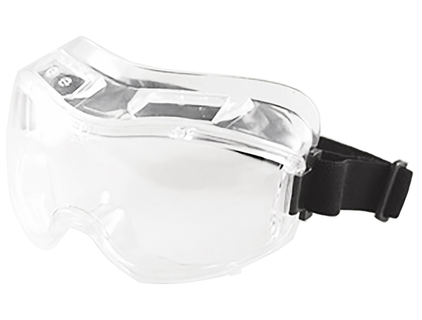 pvc safety goggles w/ elastic band
