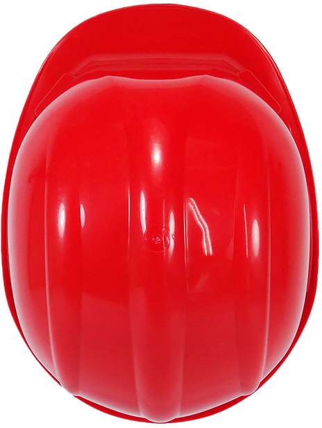 red safety helmet top photo