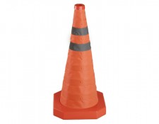 60cm Collapsible Traffic Cone | Municipal & Event Marshalling Cone | MUSSE