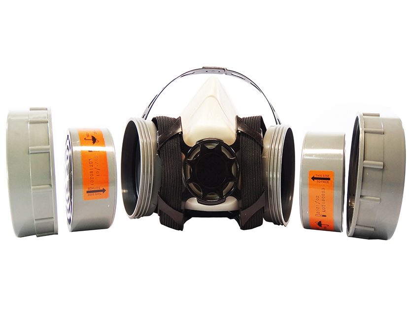 Dual Cartridges Half Mask Respirator MUSSESafety Equipment