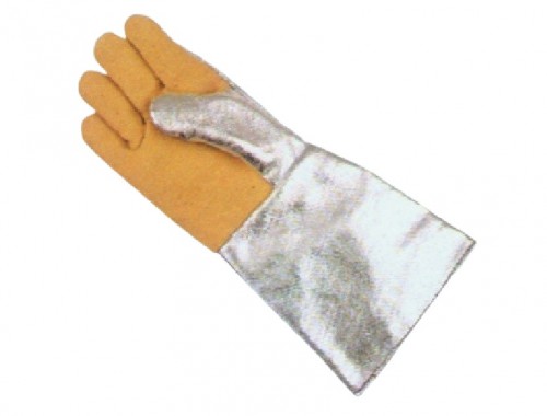 16 in Aluminized Gloves | EN 407 & EN 388 Foundry Gauntlets | MUSSE