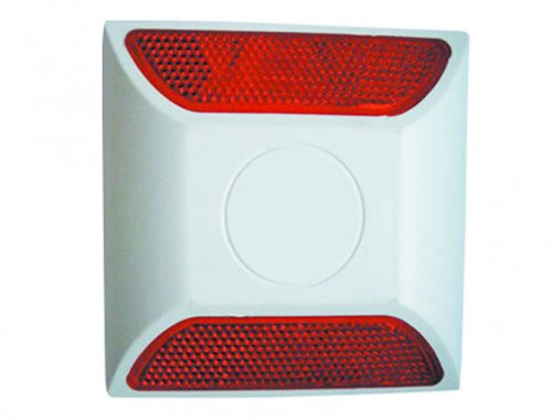 Double-Way Plastic Road Stud 100 x 100 x 20 mm | Multi-Color Reflective Lane Marker | MUSSE