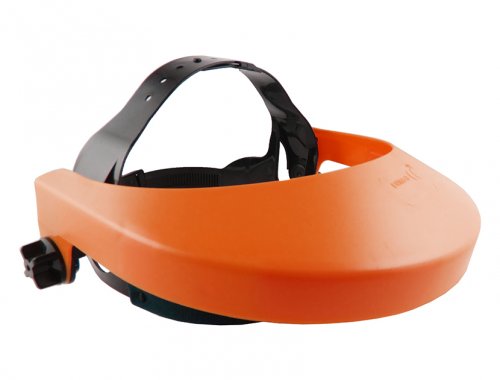 Orange ABS Brow Guard | High-Visibility Manual Headgear | MUSSE