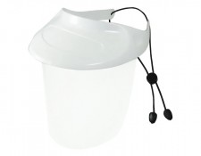 MU-16602 Fixed Face Shield White | Splash Protection Mask | MUSSE