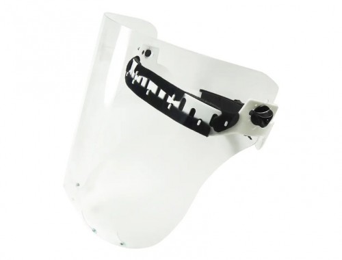 MU-16606 Flip-Up Face Shield Curved Visor | Splash Protection | MUSSE