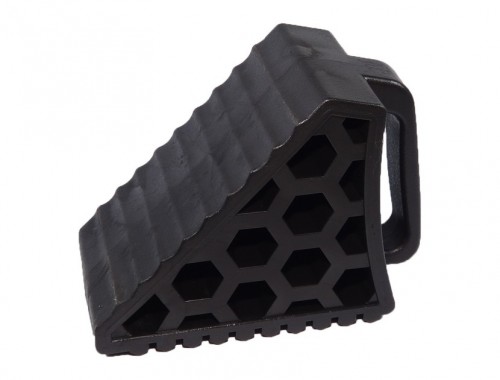 Cuña para Rueda PVC Negro | 20x10x15cm | MUSSE