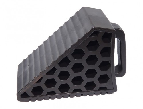 Cuña para Rueda PVC Negro | 27x12x18cm | MUSSE